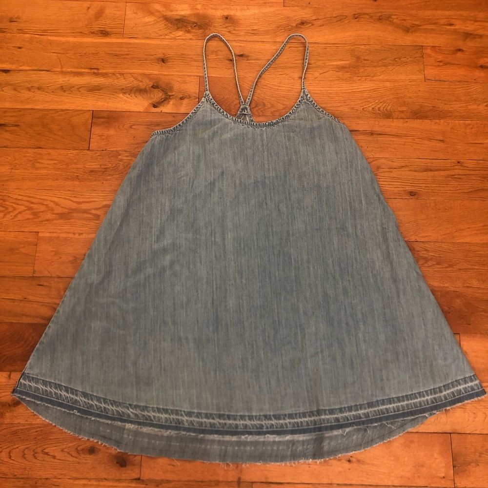 Treasure & Bond chambray circle dress, size medium